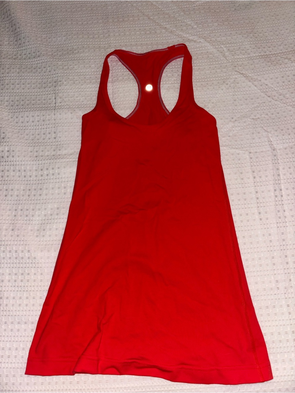 Lululemon Red Racerback Tank Top